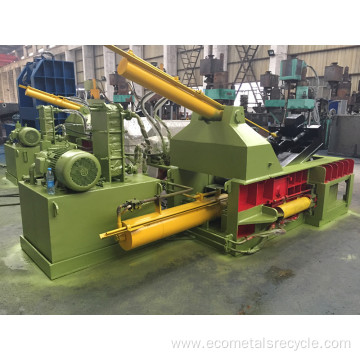 Automatic Aluminum Copper Iron Steel Metal Baling Press